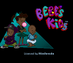 Bebe's Kids (USA) Title Screen